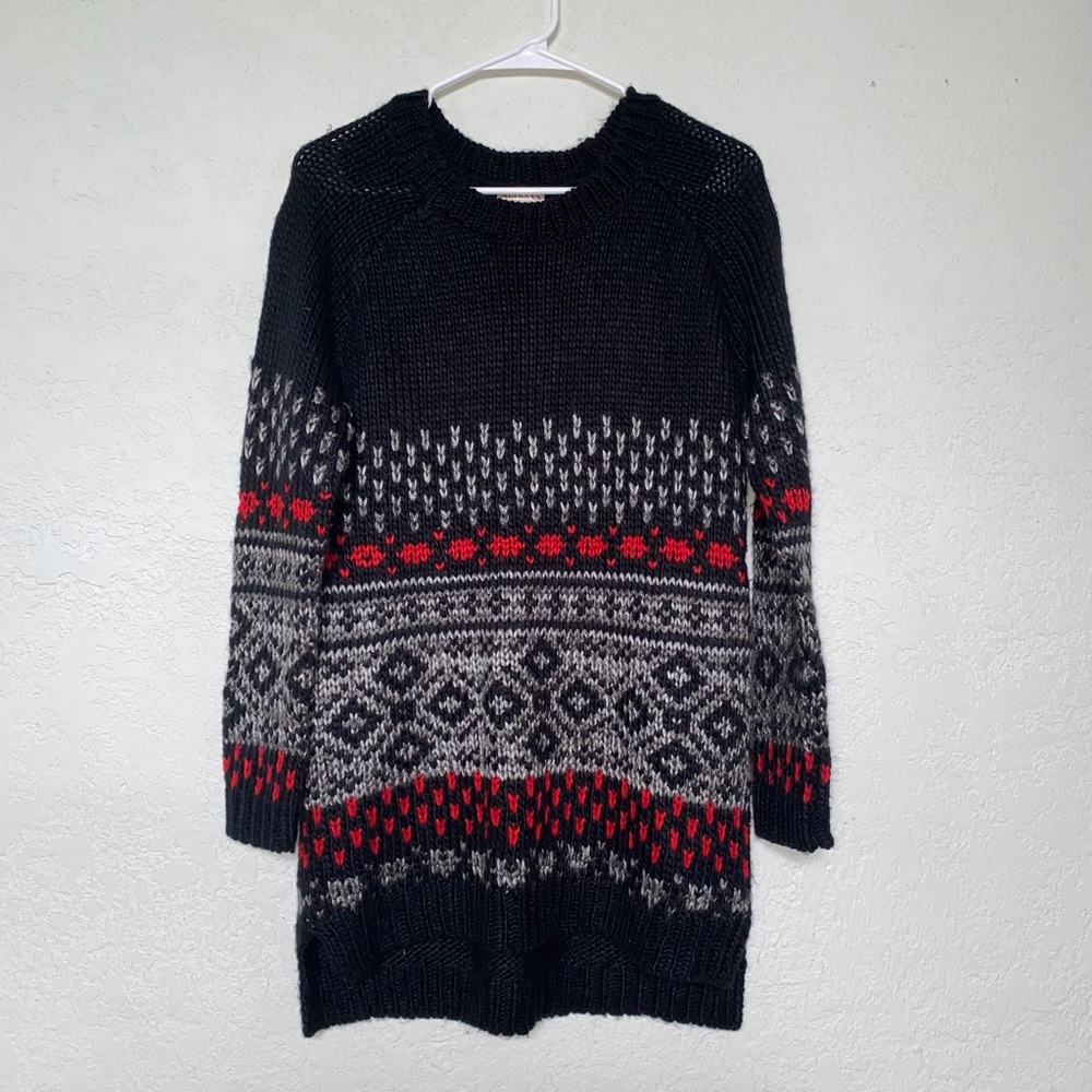 Blue Snowflake Sweater